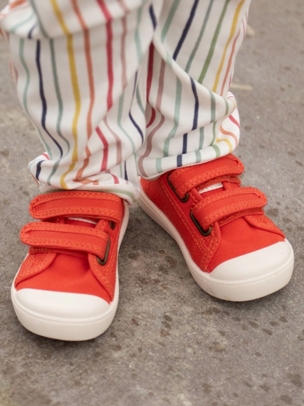 Pehr Recess Sneakers in Tomato Red - New in box - size 7T